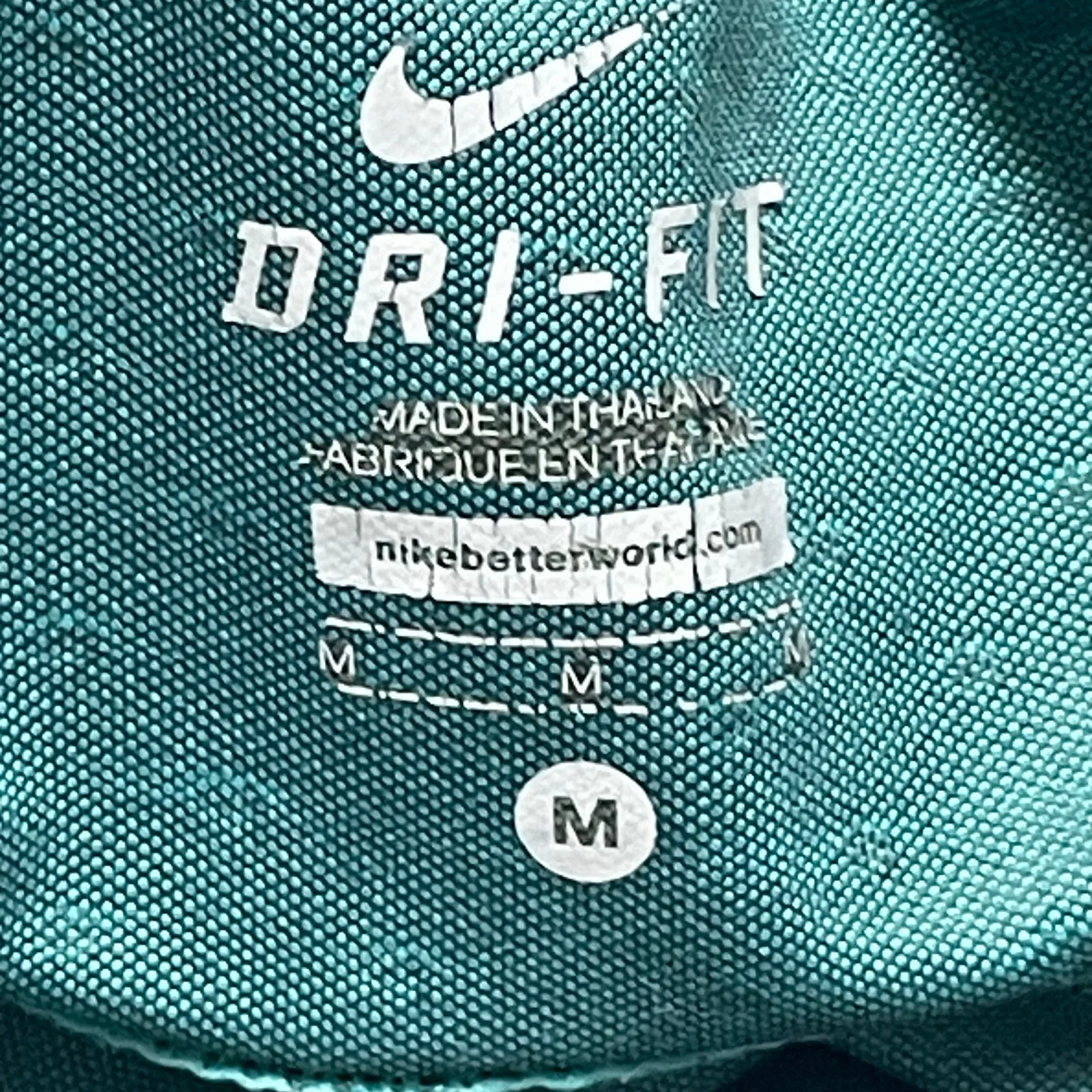 Nike Dri-Fit Polka Dot Spandex Shorts Size Medium Womens Athletic Pull On - Image 3