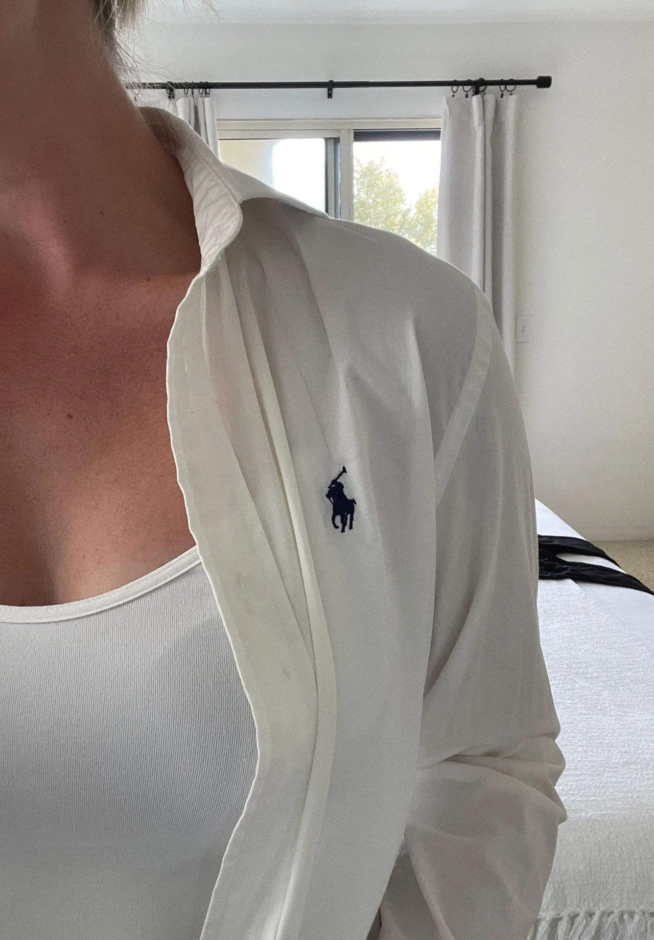 Polo Ralph Lauren White Button Up - Image 2