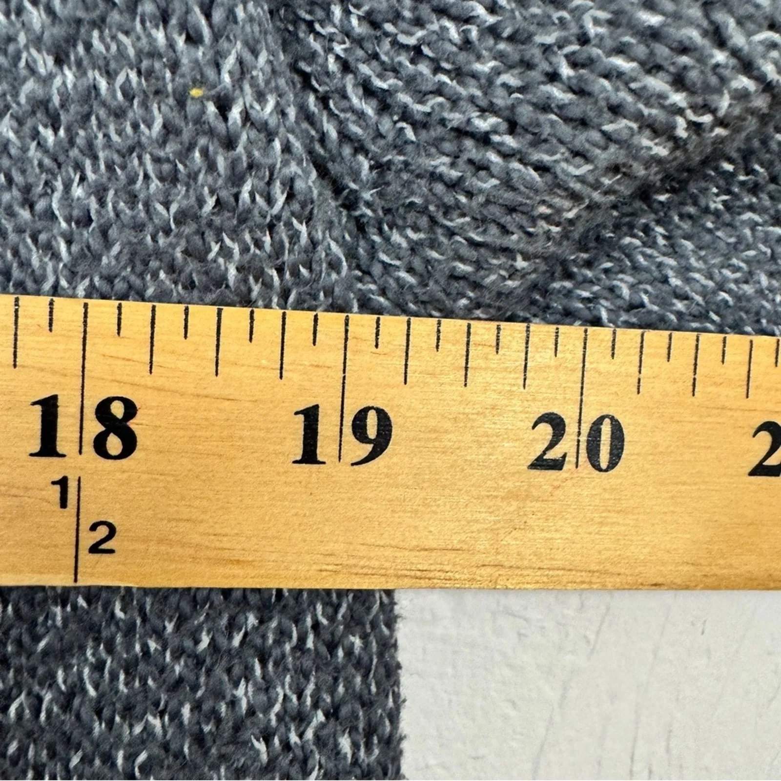 Community Grey Marled Duster Cardigan Sweater Womens XS Preppy Casual Revolve - Image 4