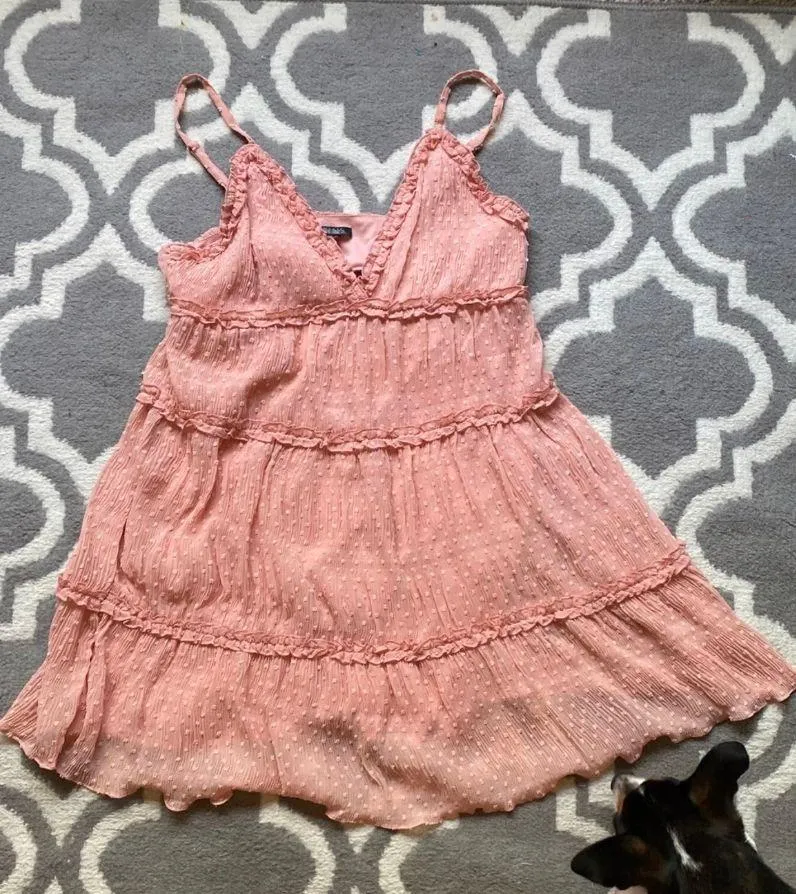 Tiered Mini Dress  - Image 3