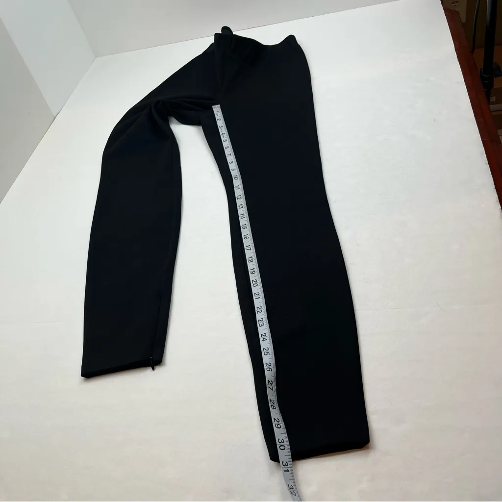 Aritzia Babaton Womens Size Small‎ Pull On Pant Ankle Zippers Black Stretch - Image 8
