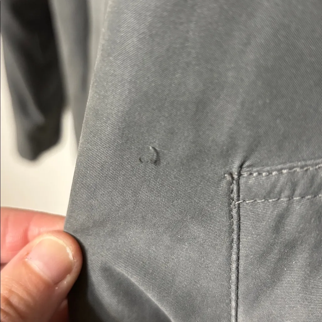 Vintage London Fog Grey Women’s Lined  Trench Coat Size S Petite - Image 6