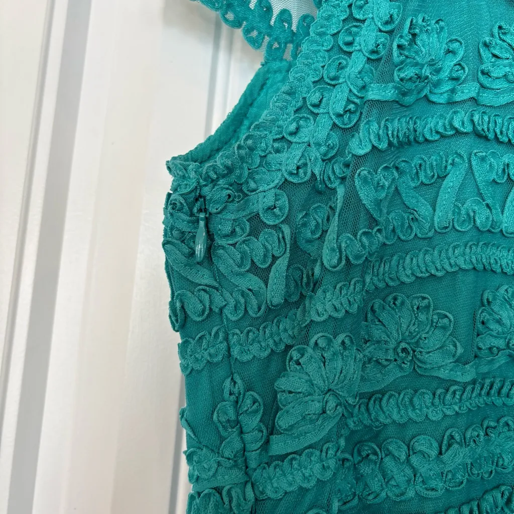 Yoana Baraschi Teal Dress Size‎ 6 - Image 5