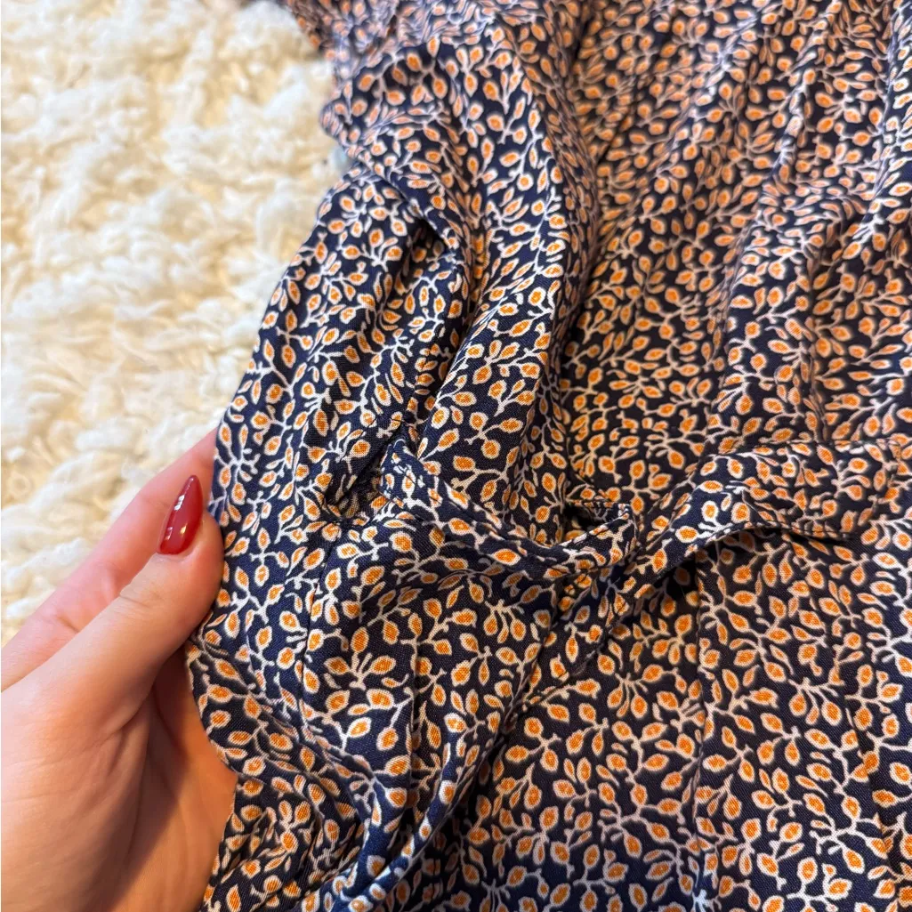 aerie floral Patterned Wrap Dress - Image 3