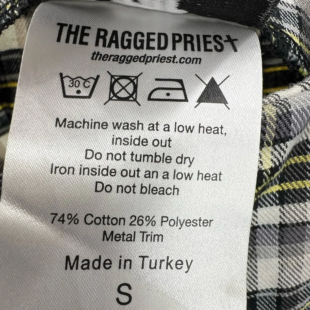 The Ragged Priest urban Outfitters overall dress jumper adjustable mini S - Image 8