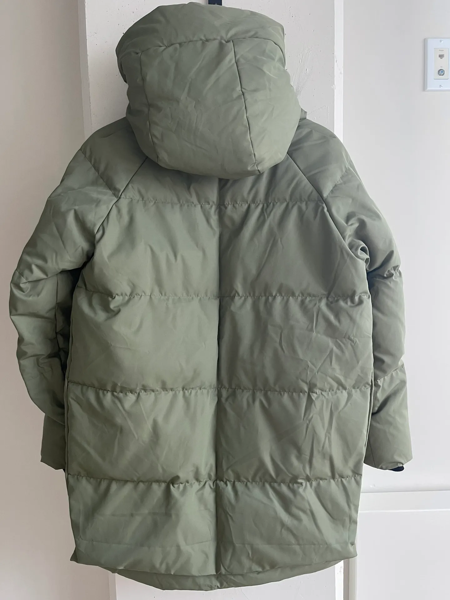 Orolay 092 Classics Thickened Down Jacket in Peat Moss Size L Green Size L - Image 4