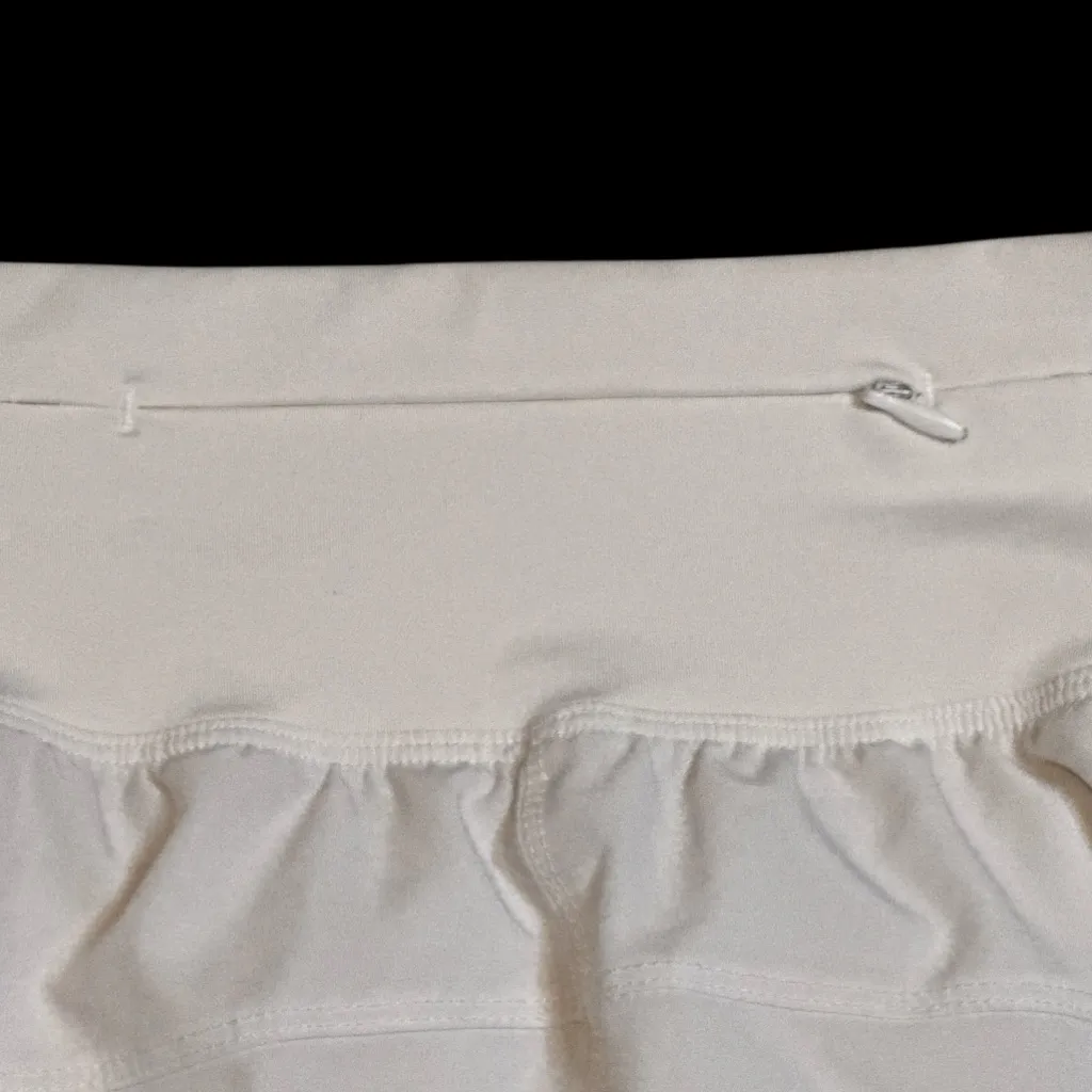 Kinesis White Athletic Running Shorts W/Zipper Pocket 3.5” Inseam‎ - Image 7