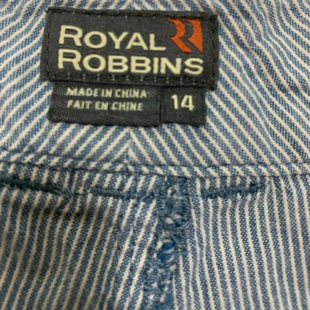 Royal Robbins Stripped 100% Cotton Capri Pant - Image 4