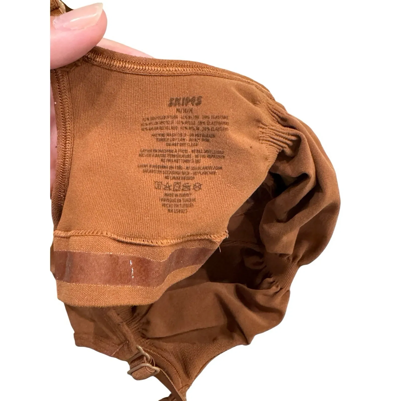 Skims Everyday Sculpt Scoop Neck Bralette‎ Womens  Seamless Jasper Size M - Image 3