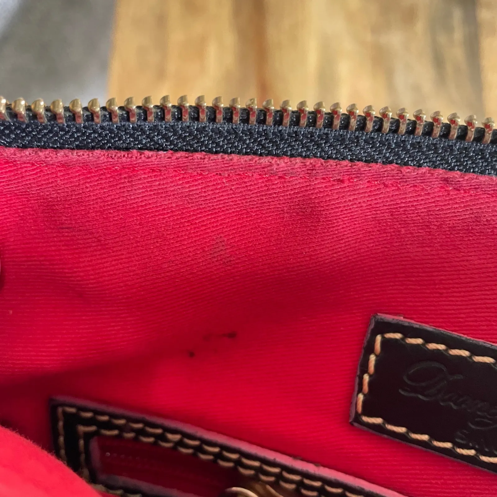 Dooney & Bourke Romancing Minnie Mouse Disney Crossbody Bag Purse Rare - Image 8