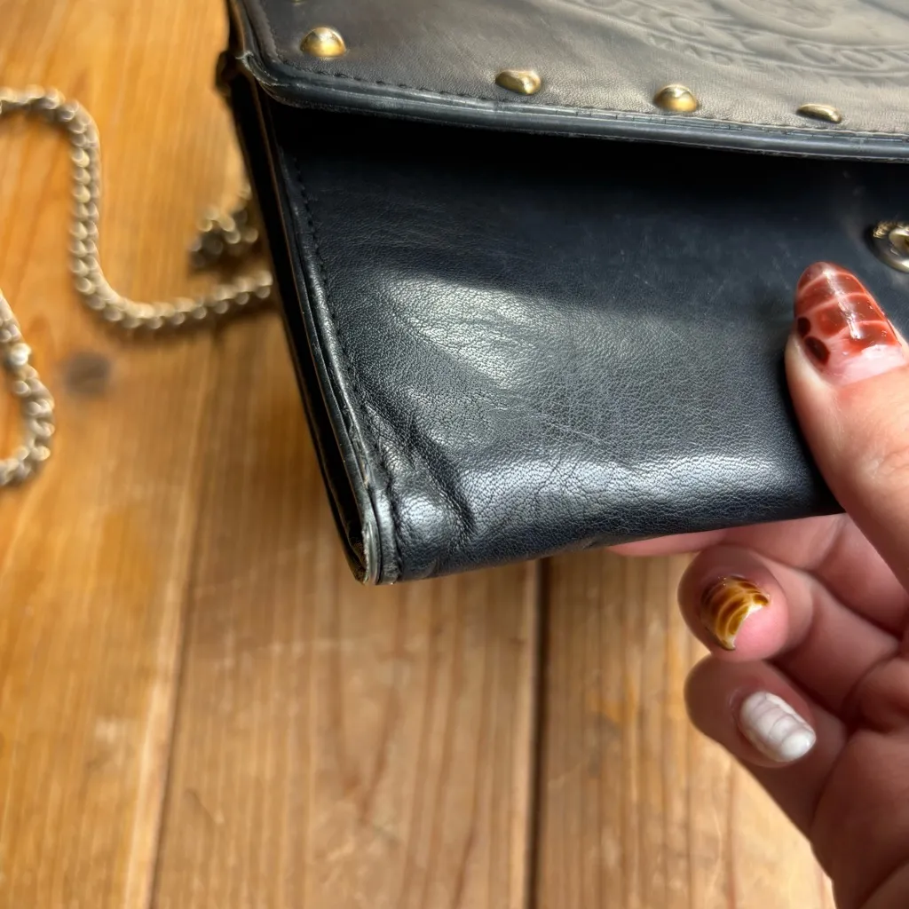 Juicy Couture Black Crossbody Bag with Studs - Image 9