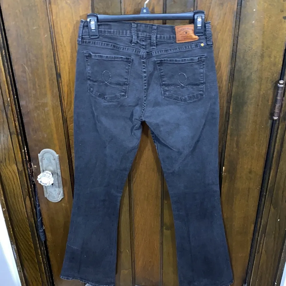 Lucky Brand Sofia Boot Black Jeans Size 6 - Image 7