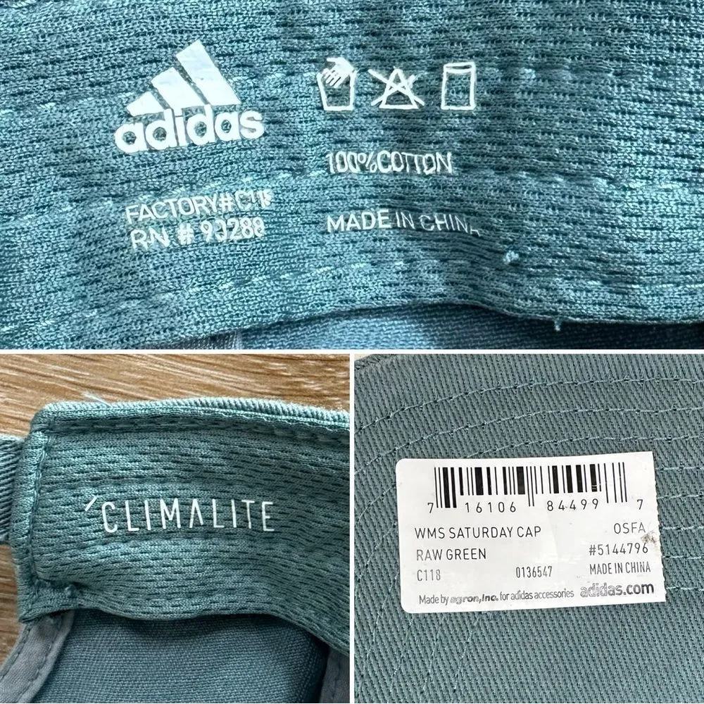 NWT Adidas Climalite Women’s Saturday Adjustable Cap Hat - Image 10