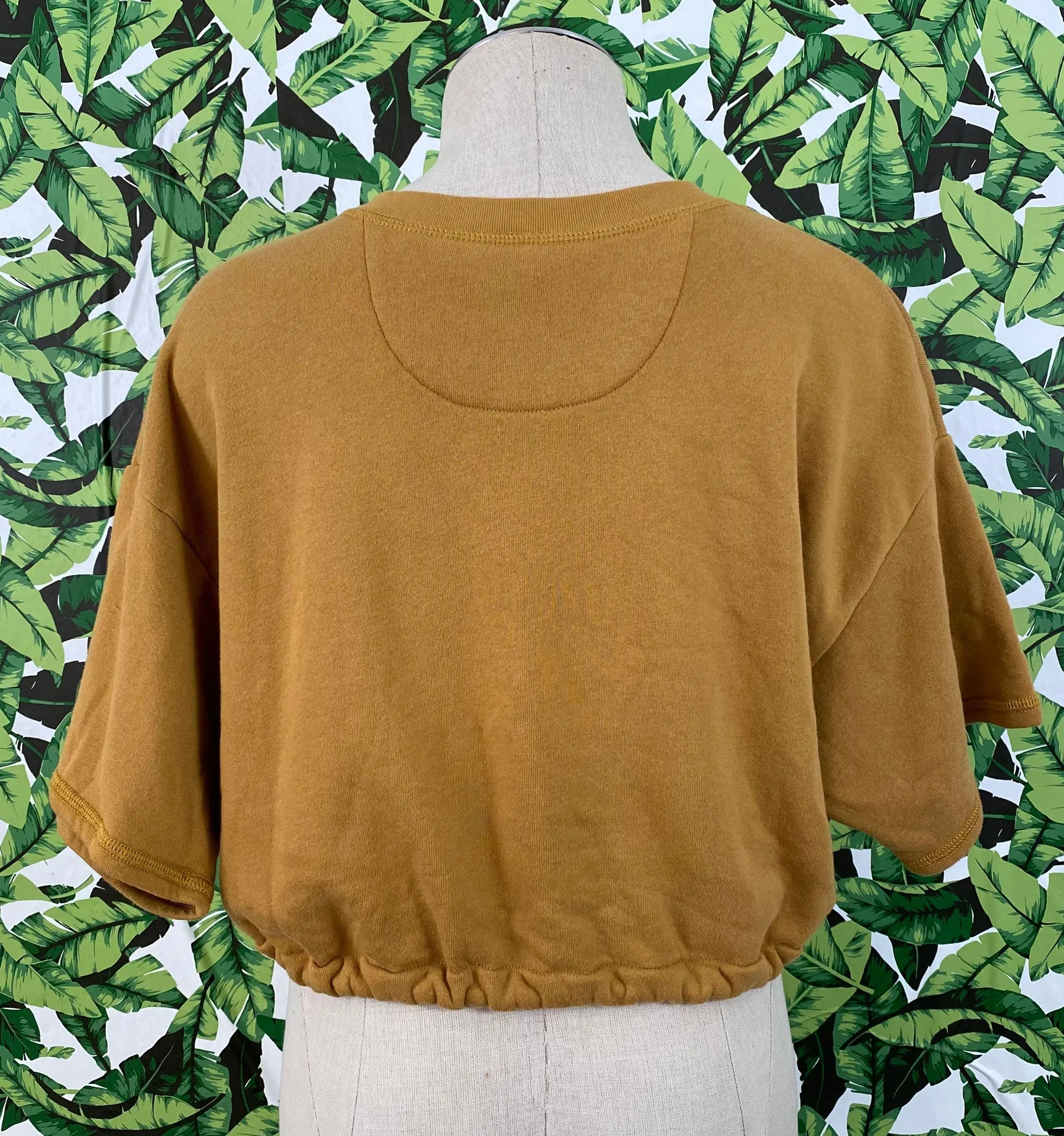 American Eagle AEO Crop Drawstring Tee 666 - Image 2