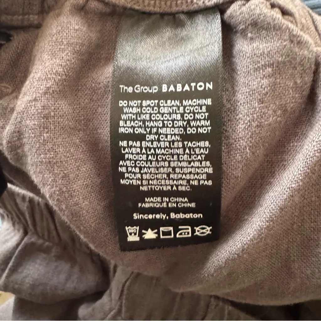 Aritzia Gray Wide-Leg Pants - Image 8