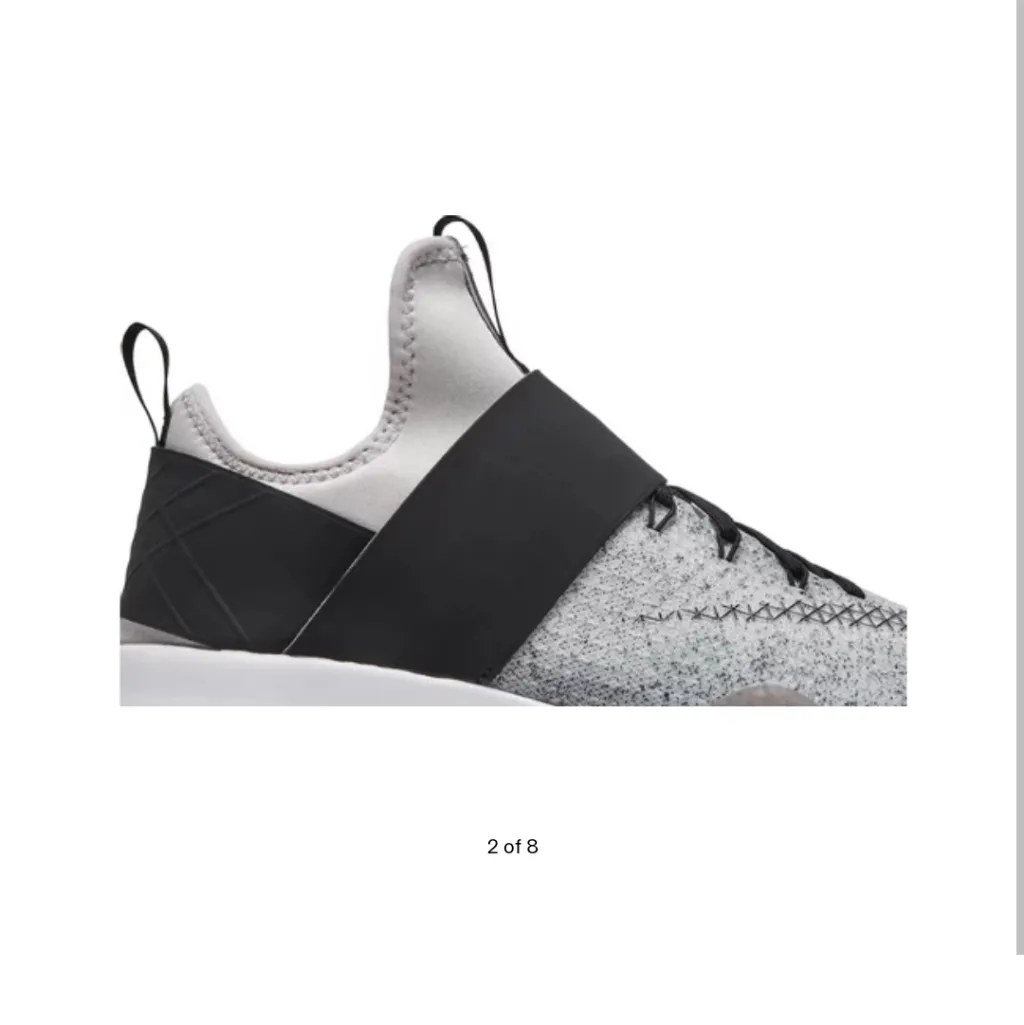 Nike Air Zoom Strong White and Black size 7 women's worn twice so like n… - Image 2