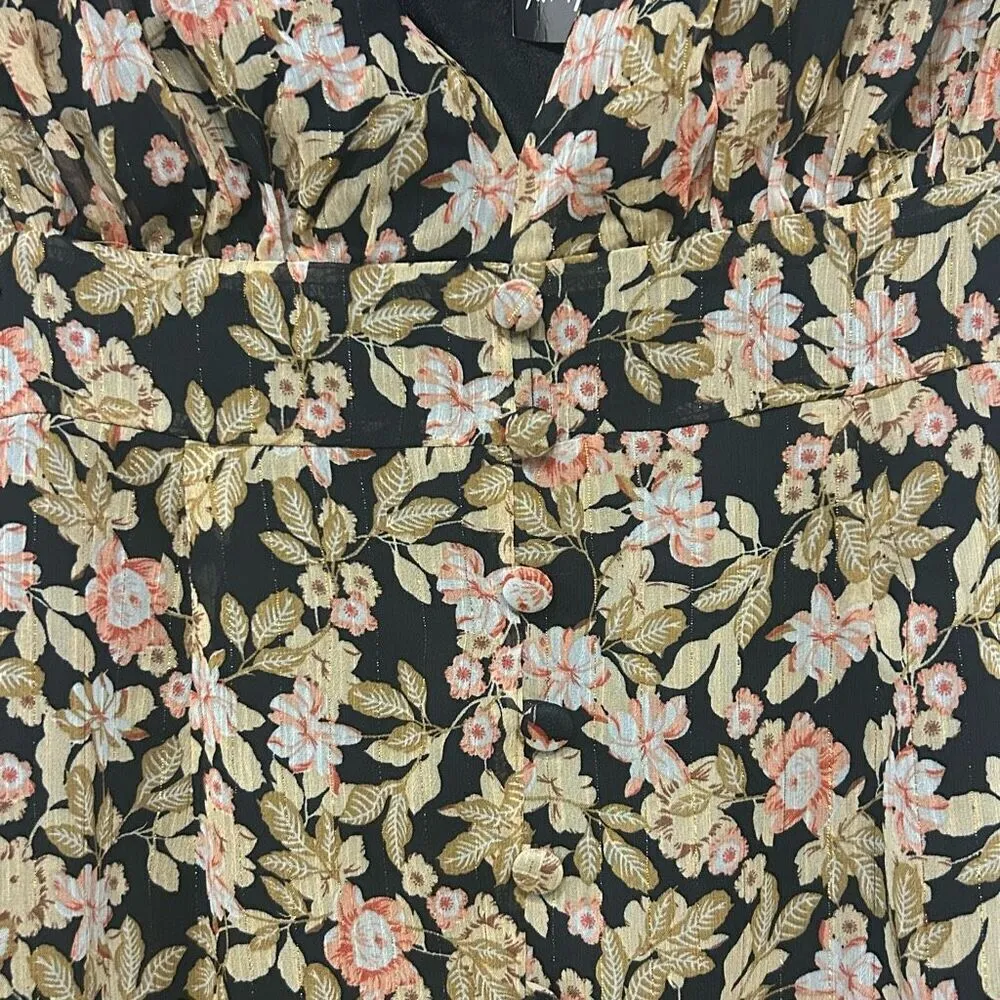 🆕 Nasty Gal‎ Nothin Bud Love floral mini dress size  8 - Image 3