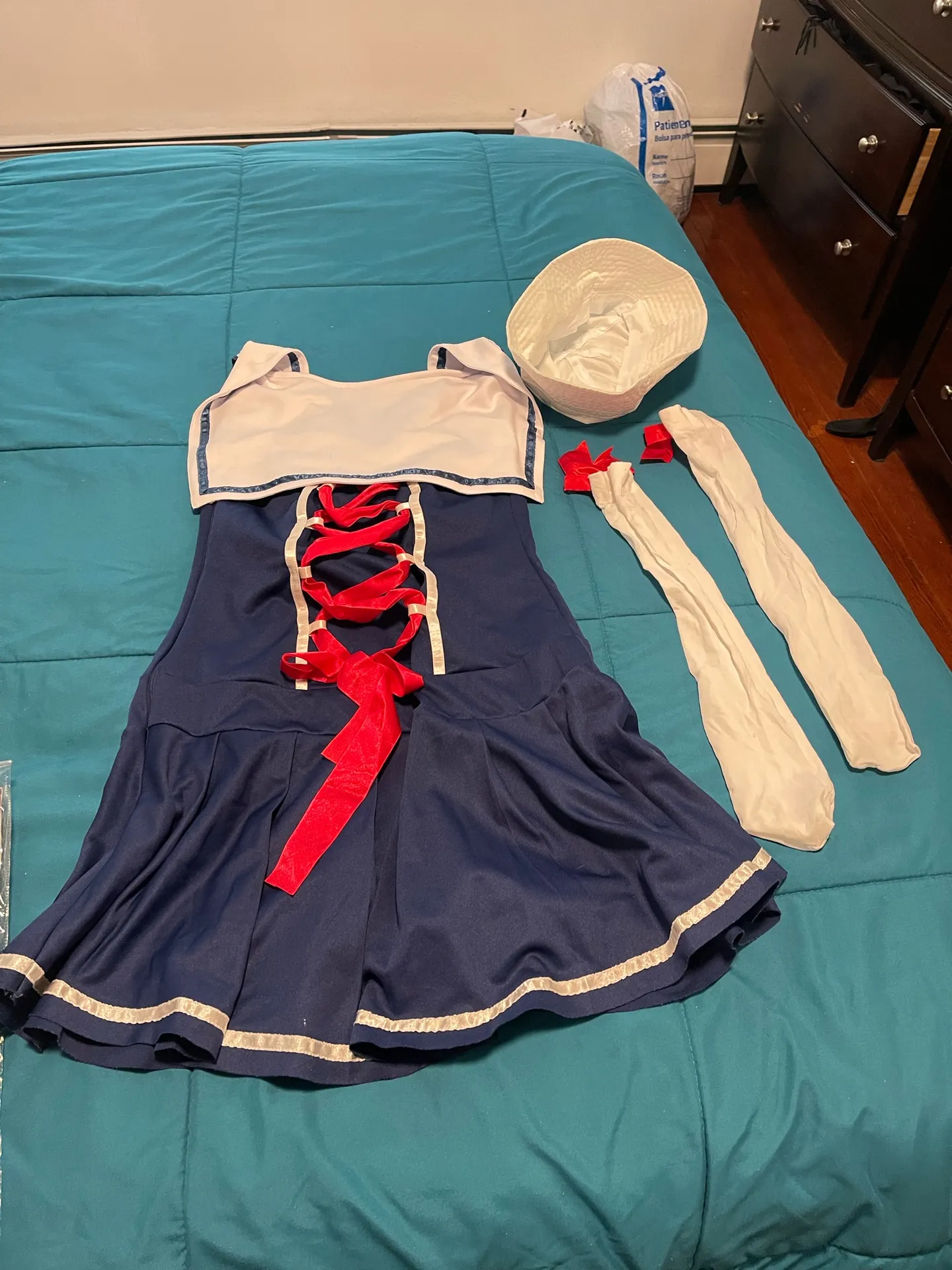 Womens hot topic T3n Th1RtY ONE sailor costume L - Image 4