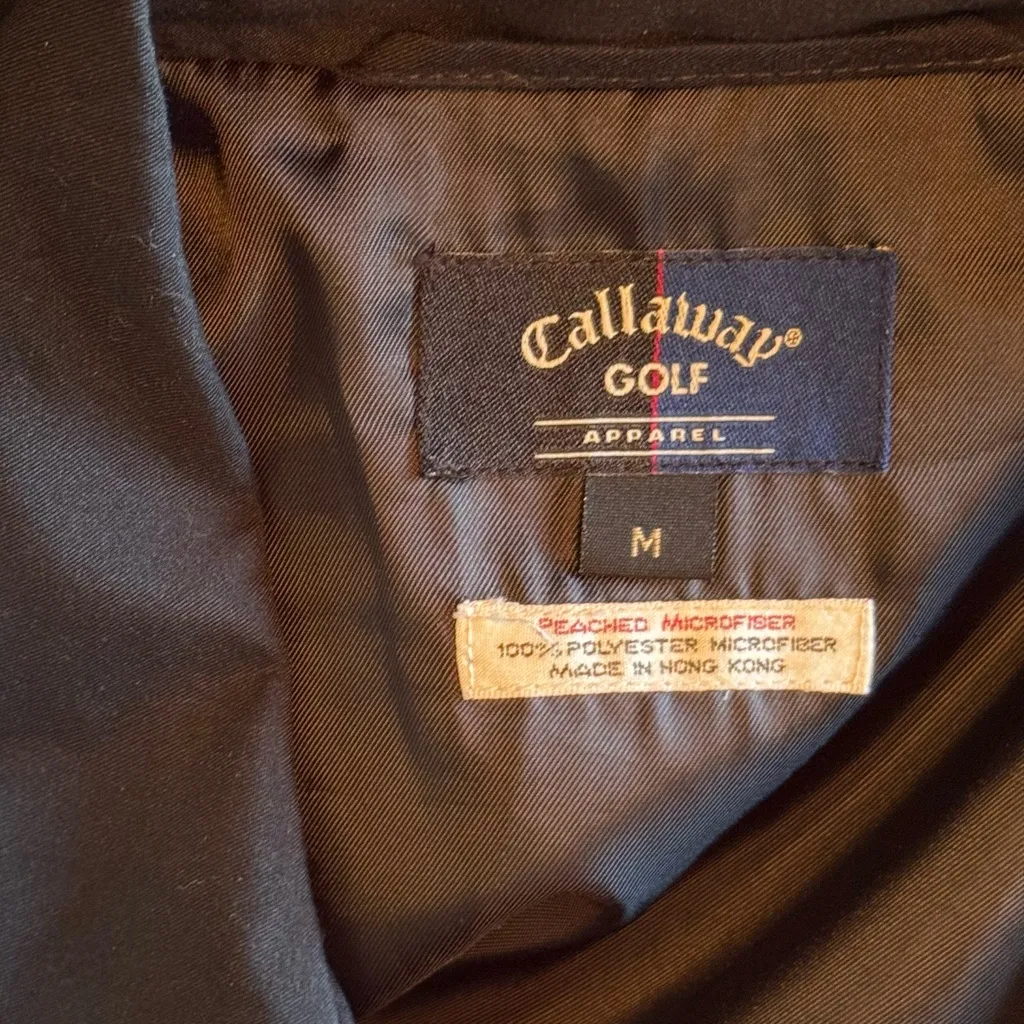 Callaway Women’s Black Full Zip Golf Vest Medium M - Image 7