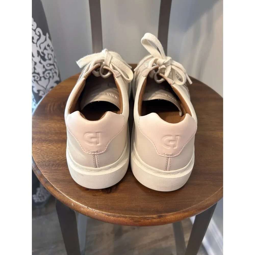 Cole Haan Womens Grandpro Rally Court Leather Snake Print Shoes Pink Size 9.5 B - Image 5