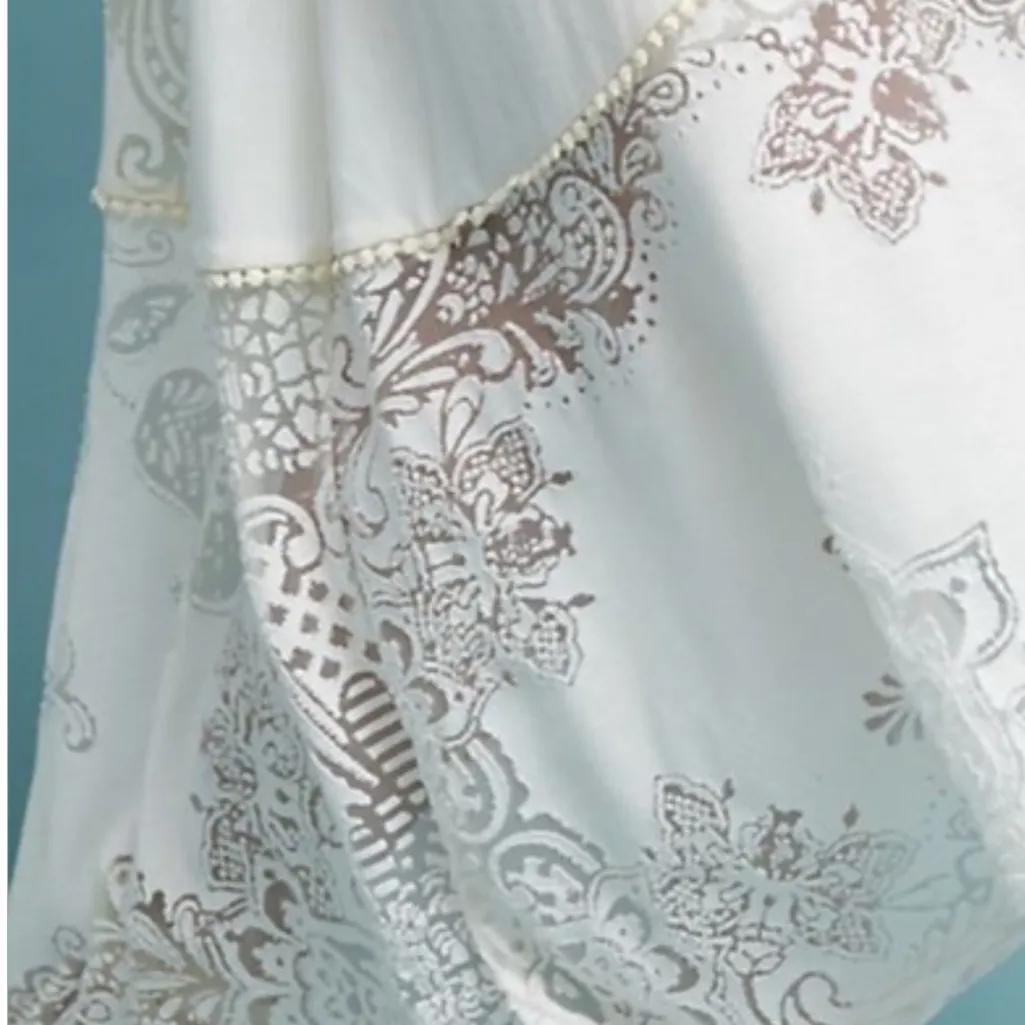 FARM Rio Getty White Lace Maxi Dress XS Petite - Image 3