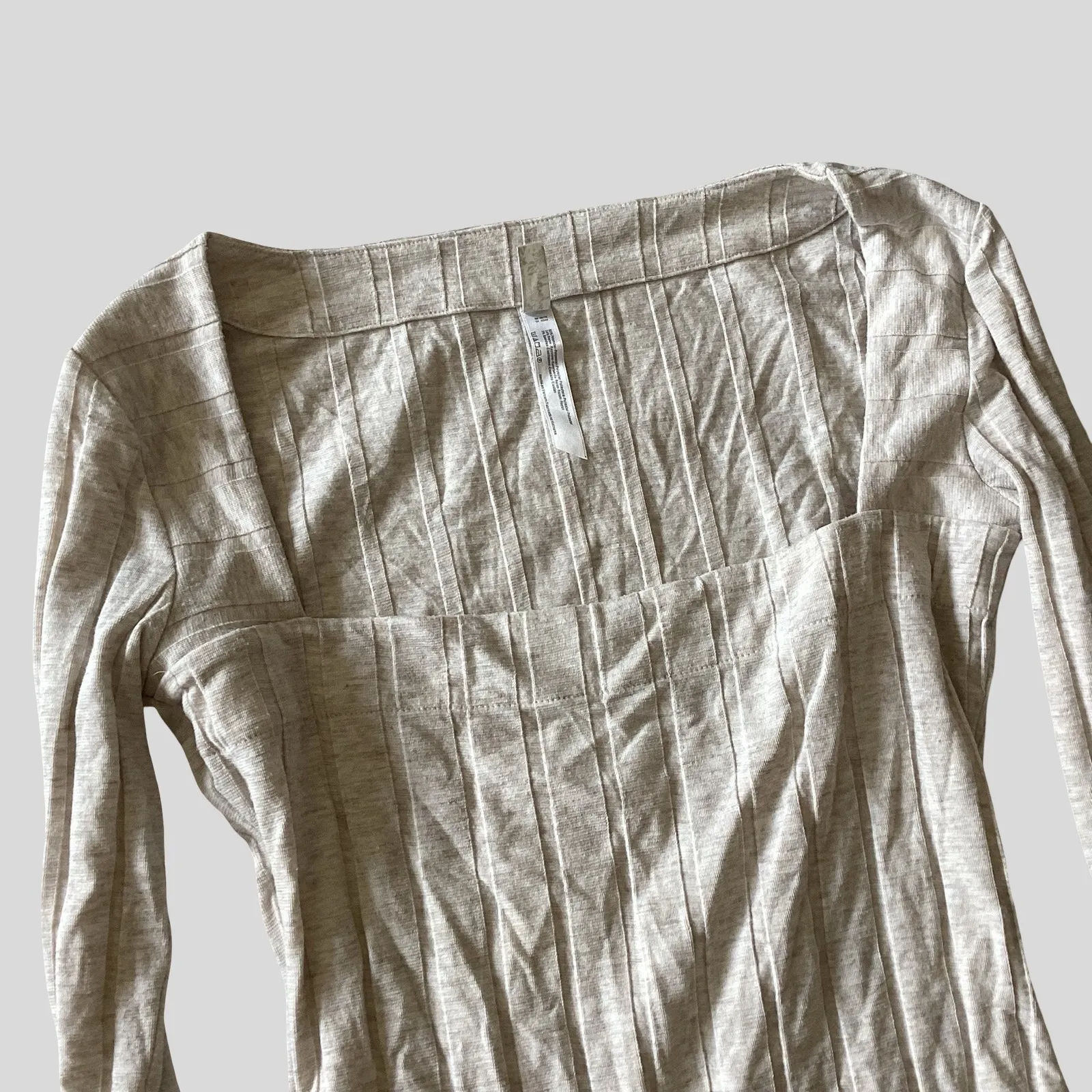 Free People Intimately Free Square Neck Long Sleeve Bodysuit - Image 12