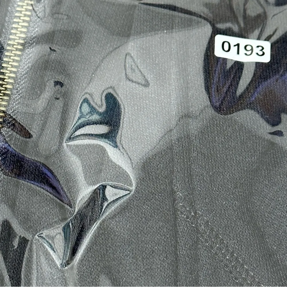 Peace Love World Women’s Size XL Black Double Tonal Fabric Two in One Jacket - Image 13