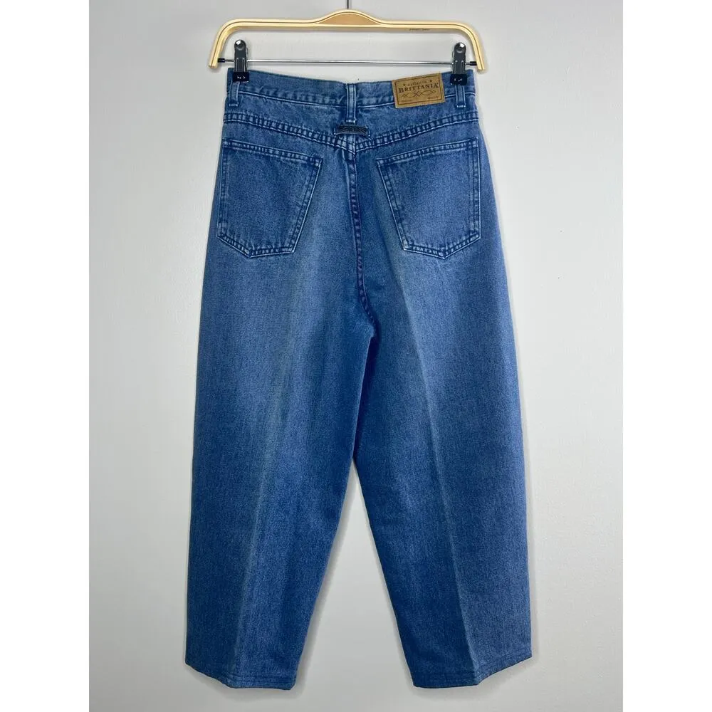 Vintage Brittania jeans size 6 Blue - Image 3