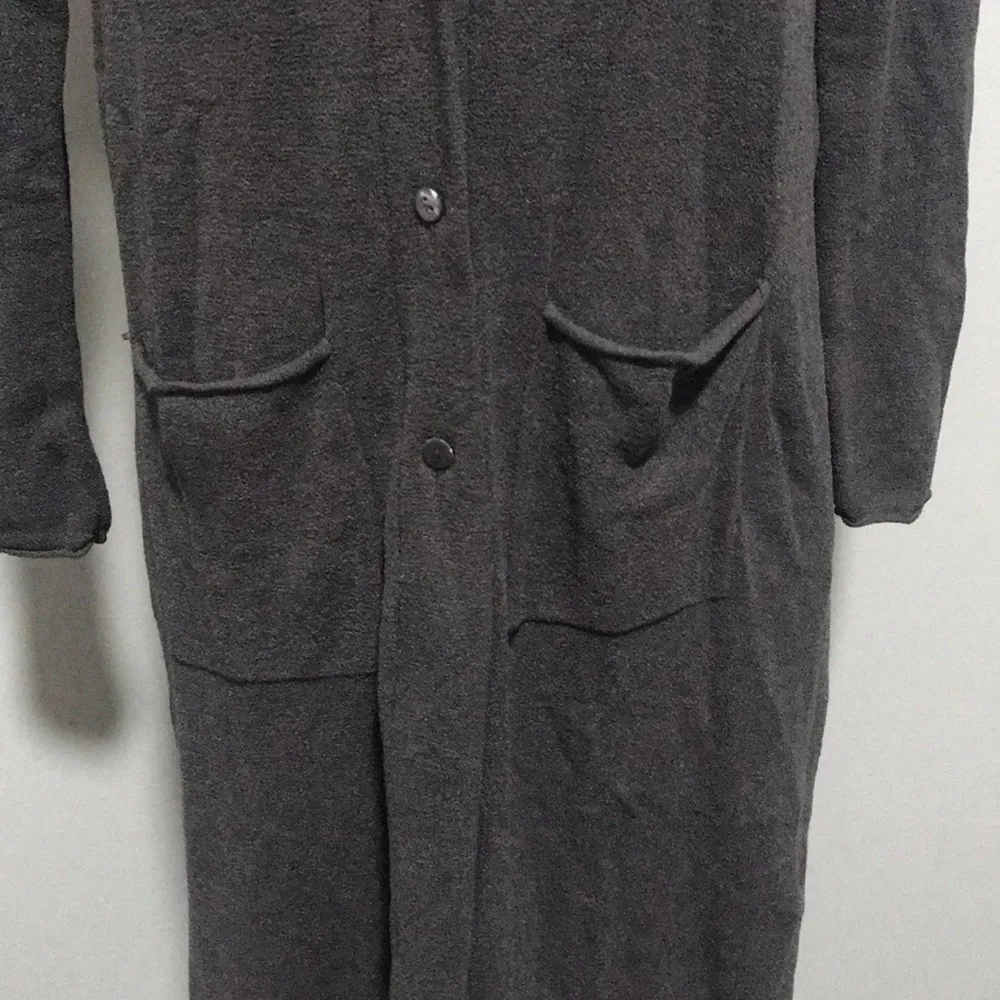 Barefoot Dreams Cozychic Ultra Lite Duster Gray - Image 5