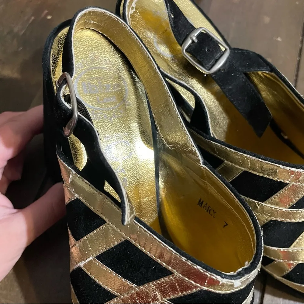 Jeffrey Campbell  metallic clogs - Image 5