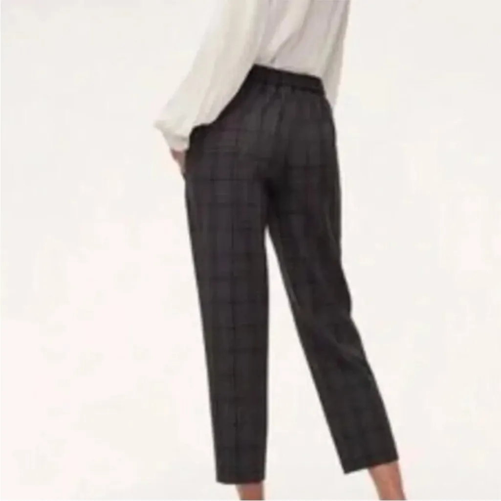 Aritzia Wilfred Darontal Plaid Pants Sz 10‎ - Image 3
