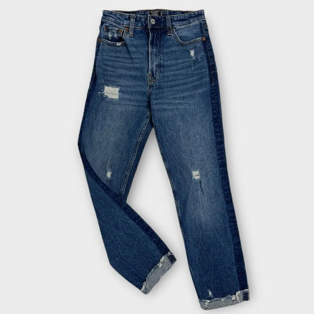 Abercrombie + Fitch Simone High-rise Ankle Straight Jeans - 25/0 - Image 3