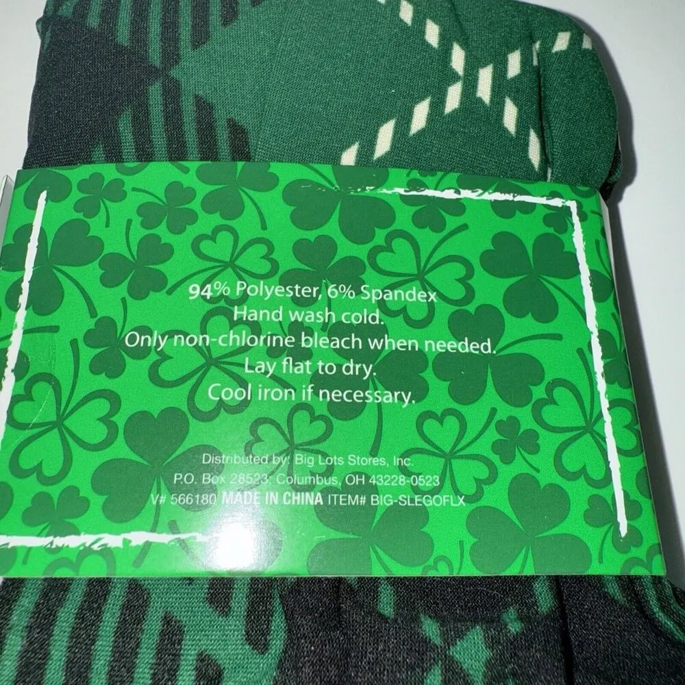 St Patricks Day Leggings Womens Large Extra L 12 - Image 3