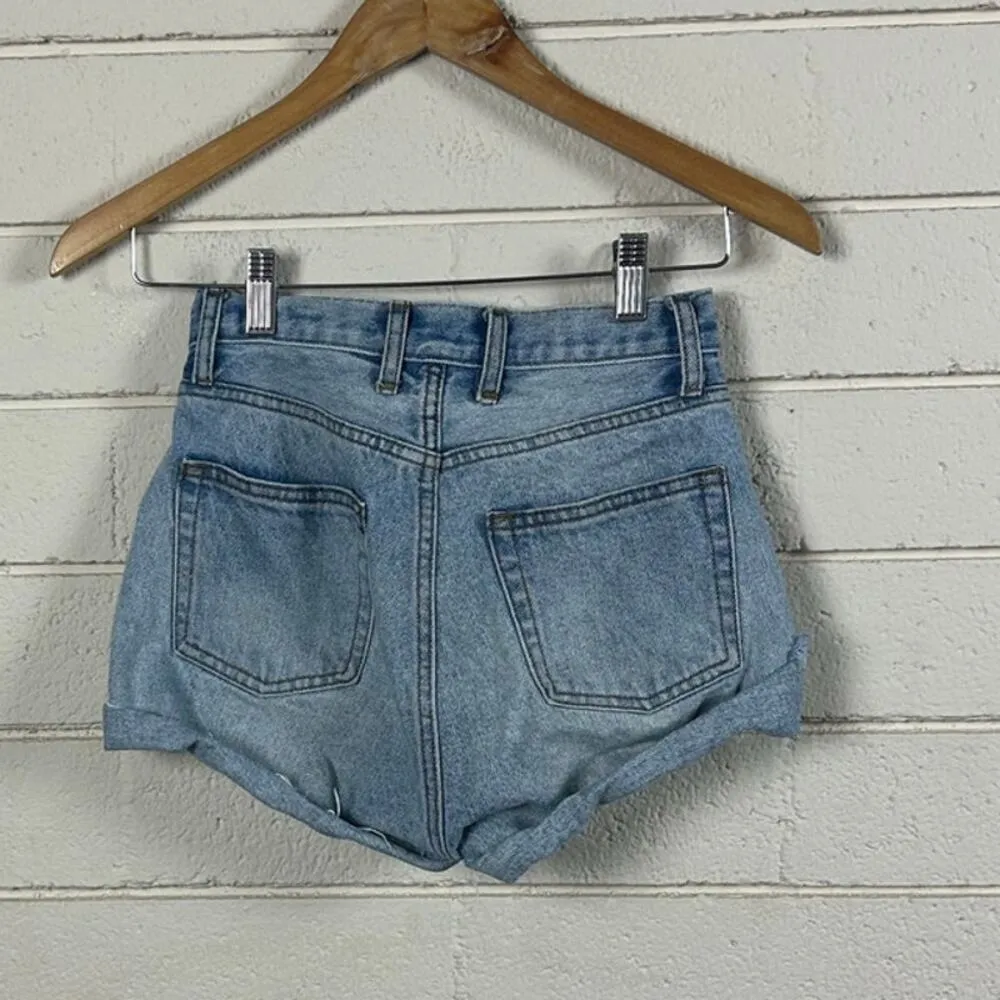 Brandy Melville John Galt Jean Shorts size S - Image 5