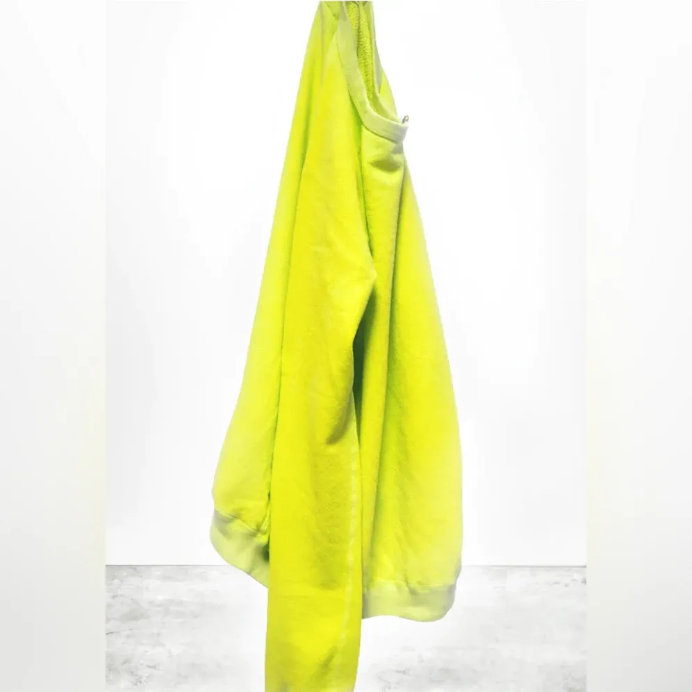 FREECITY Lucky Rabbit Sweatshirt Glowplant Yellow Rabbit Supersaturated Sunfade Size M - Image 2