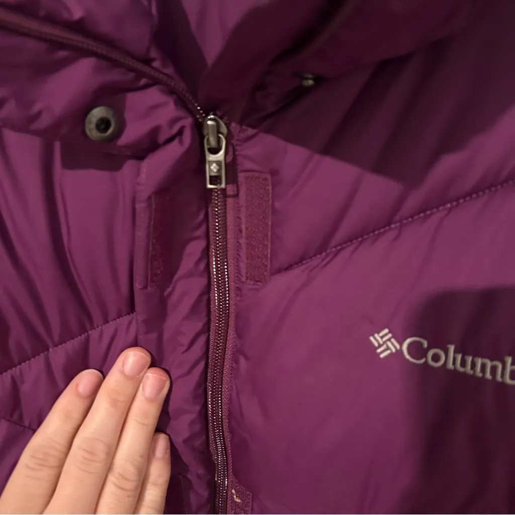 Columbia Women's Puffer Coat‎ Purple Size Medium Excellent condition - Image 7
