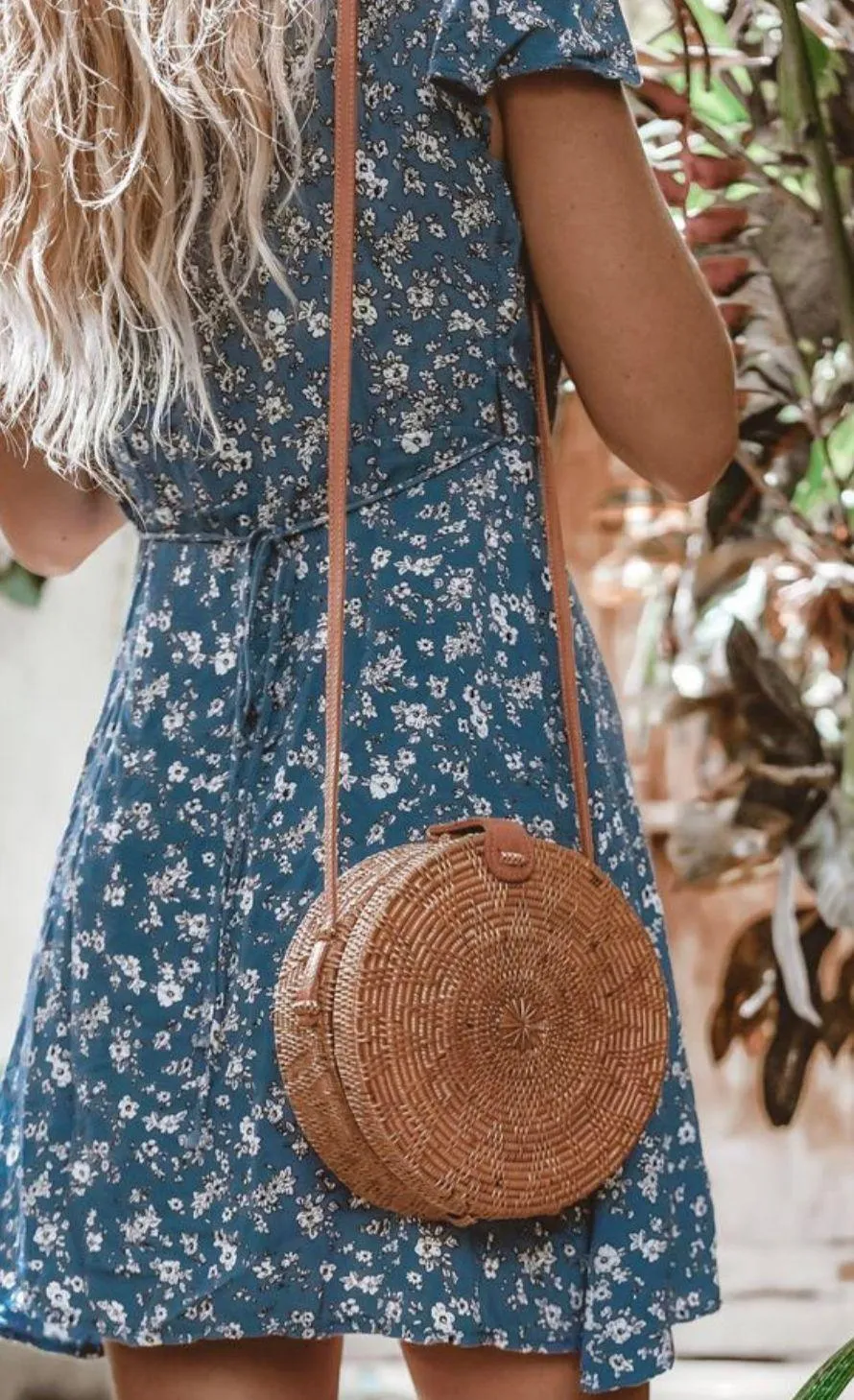 Straw Circle Bag - Image 4
