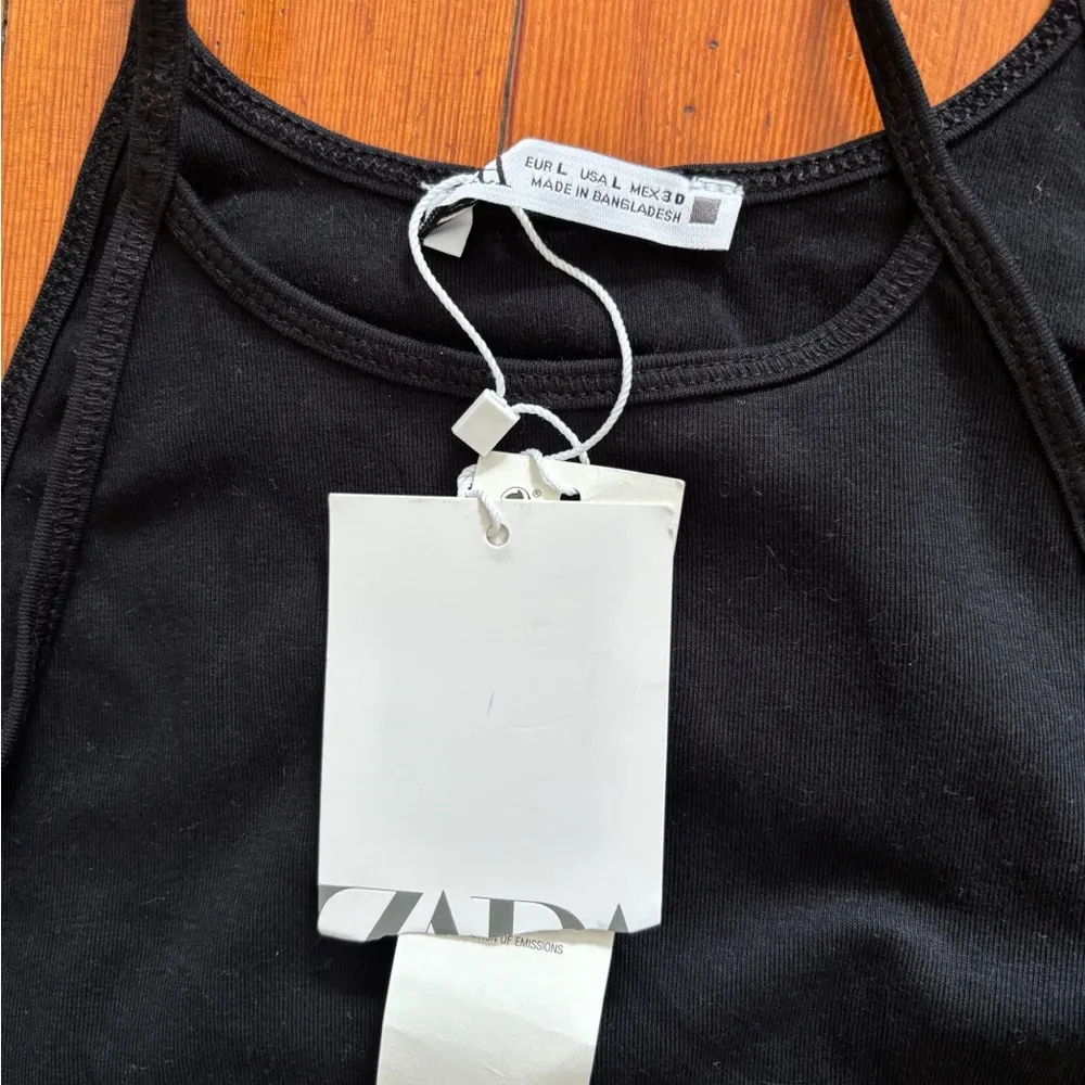 ZARA // black body suit - Image 2