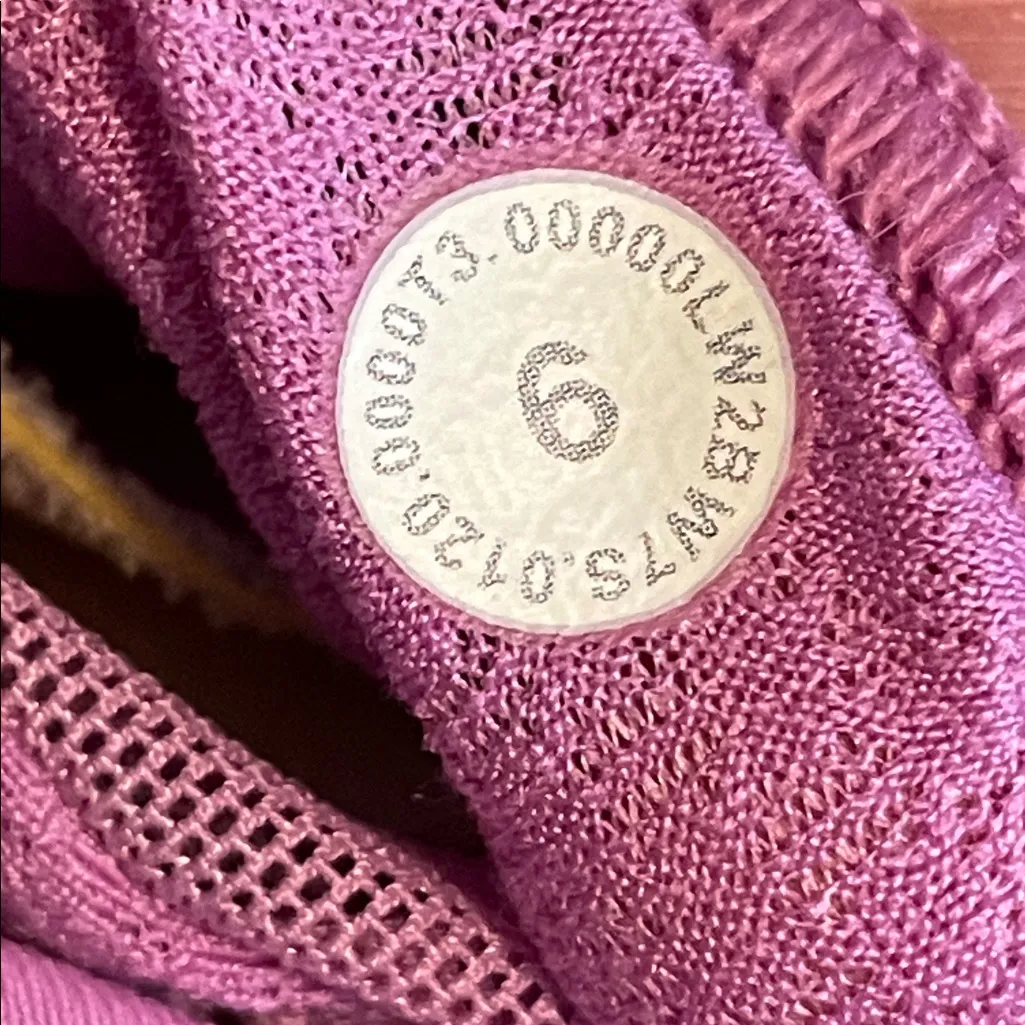 Lululemon Free To Be Serene Bra High Neck Long Line in Magenta Glow - Image 4