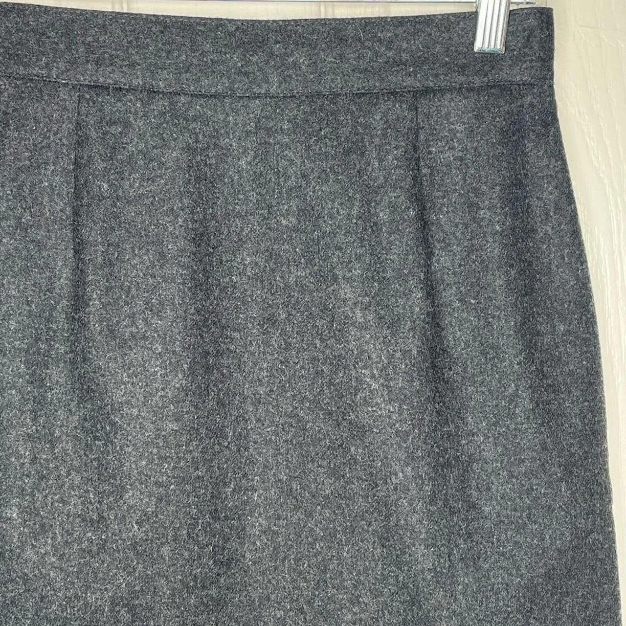 United Colors of Benetton Gray Wool Skirt - Image 3