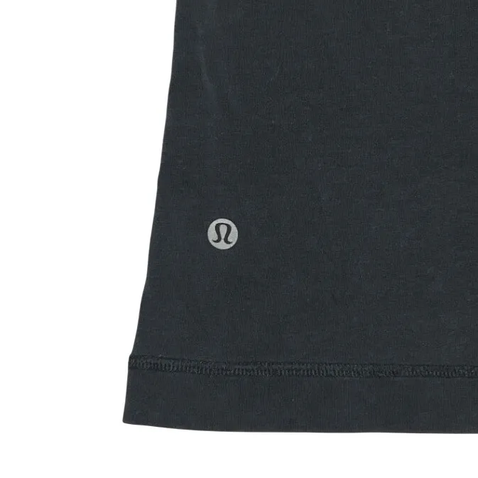 Lululemon Love Crewneck Tee Women's Black Size 10 Short Sleeve GUC - Image 4