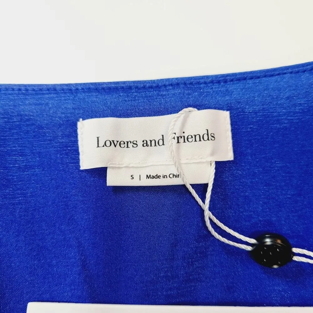 Lovers and Friends Tyra Mini Dress in Indigo Blue Small - Image 6