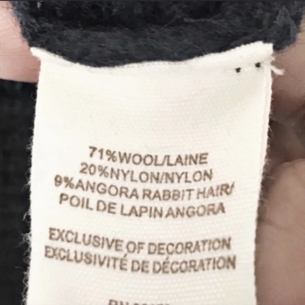 Free People Small Blue Wool Sequin Cropped Cardigan - Image 4