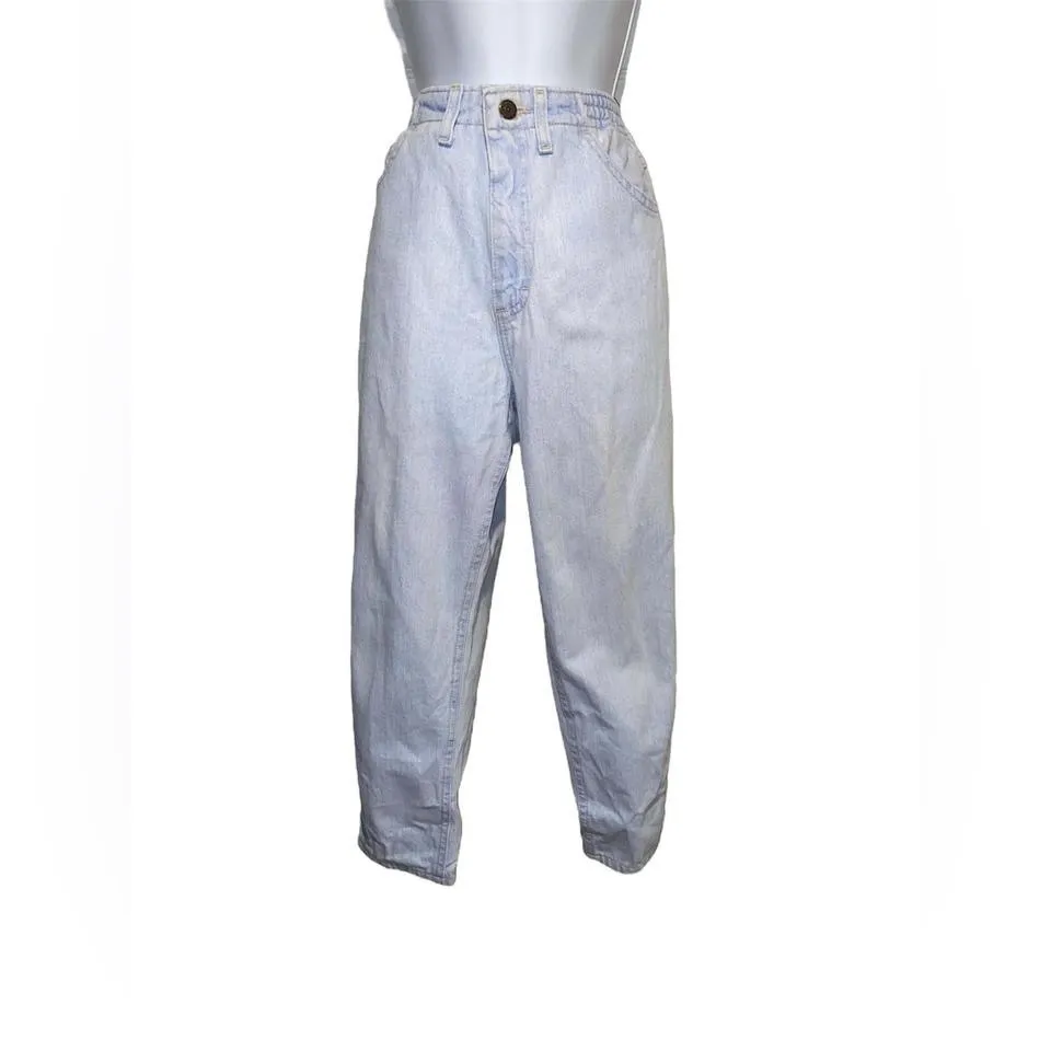 Lee Vintage  light blue mom jeans with no back pockets - Image 3