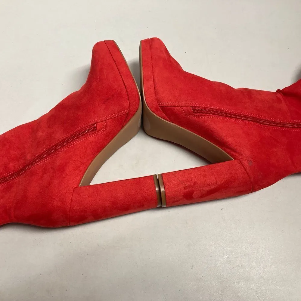  ‎JUST FAB Emmaline Platform Heeled Boot - Image 8