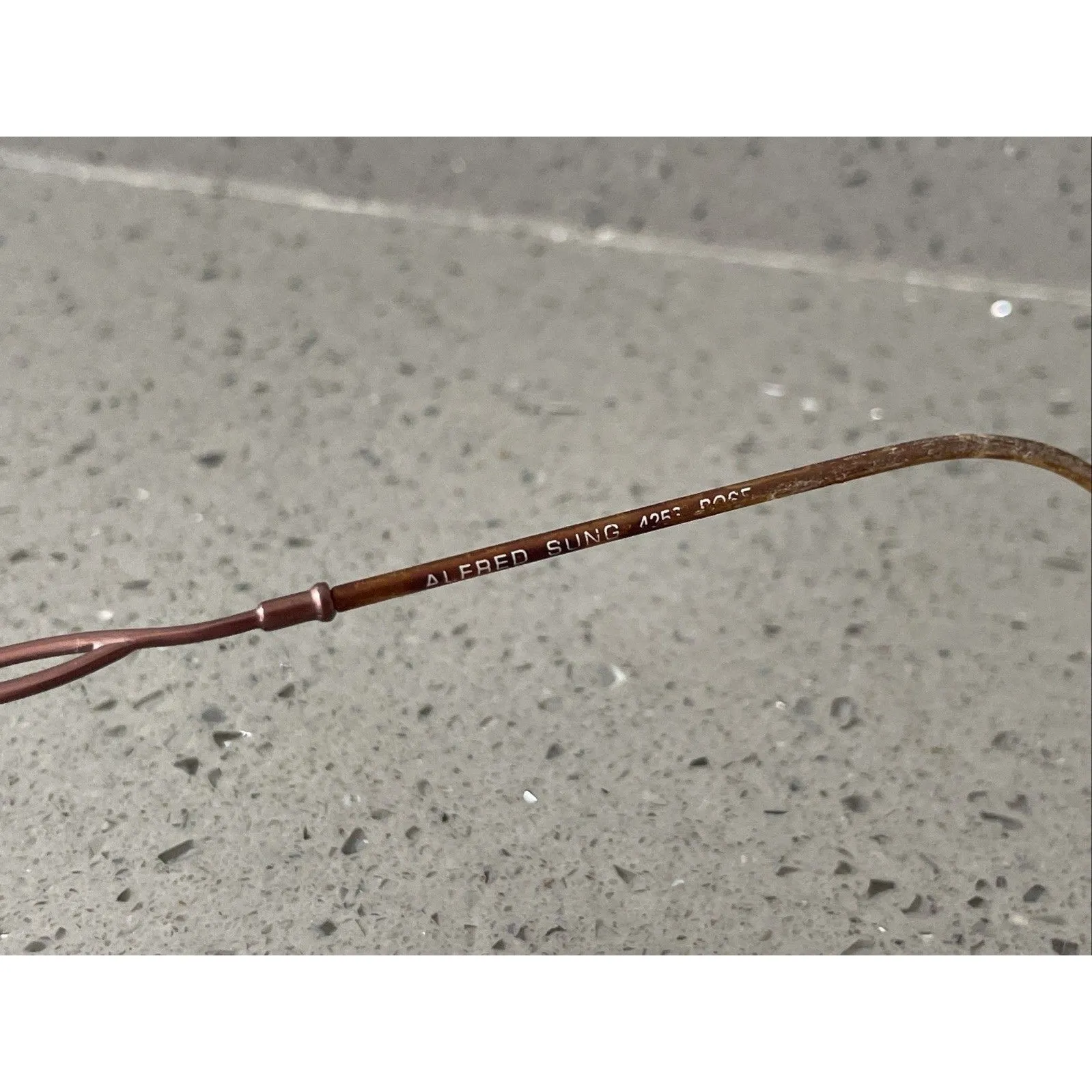 Alfred Sung 4253 Rose Eyeglasses Frames ONLY CEN 47-20-135 full rim Oval round - Image 7