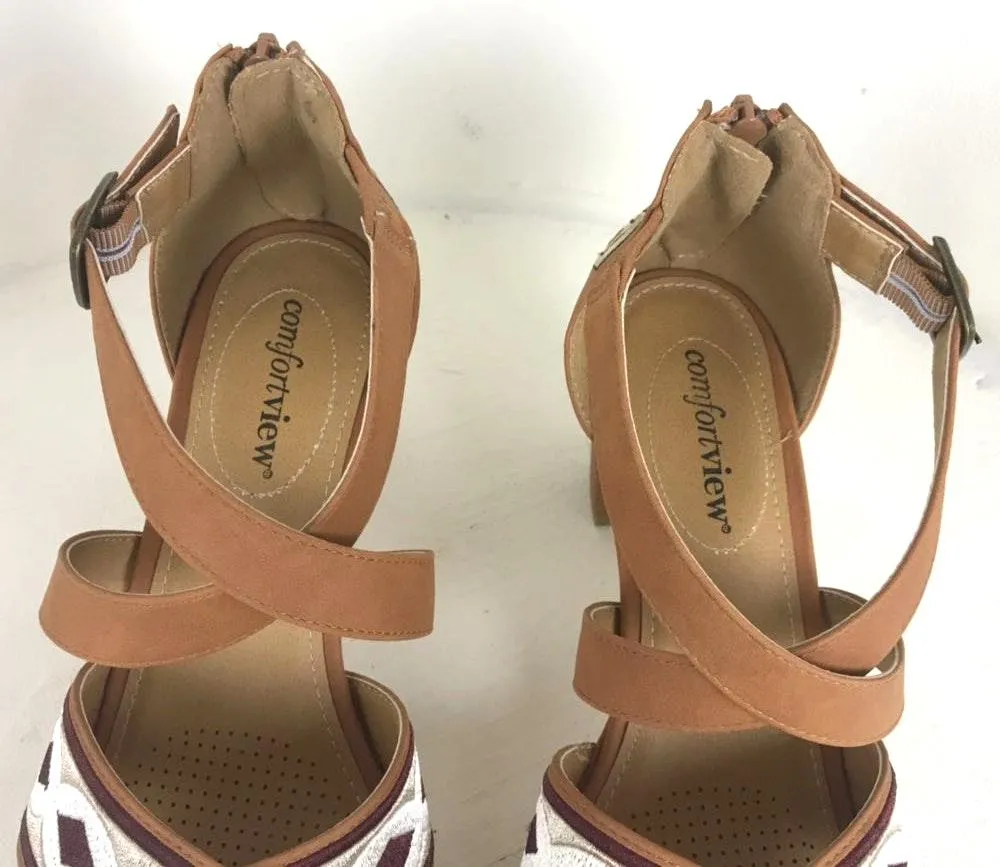 Comfortview Boho Strappy Sandals - Image 4