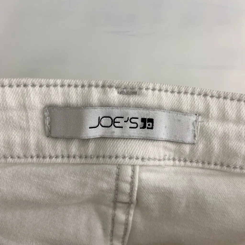 Joe’s women’s solid white ripped‎ high rise skinny ankle denim jeans 29 waist - Image 8