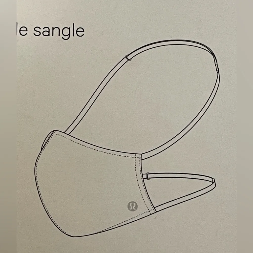 Lululemon Double Strap Face Mask in Blue - Image 5