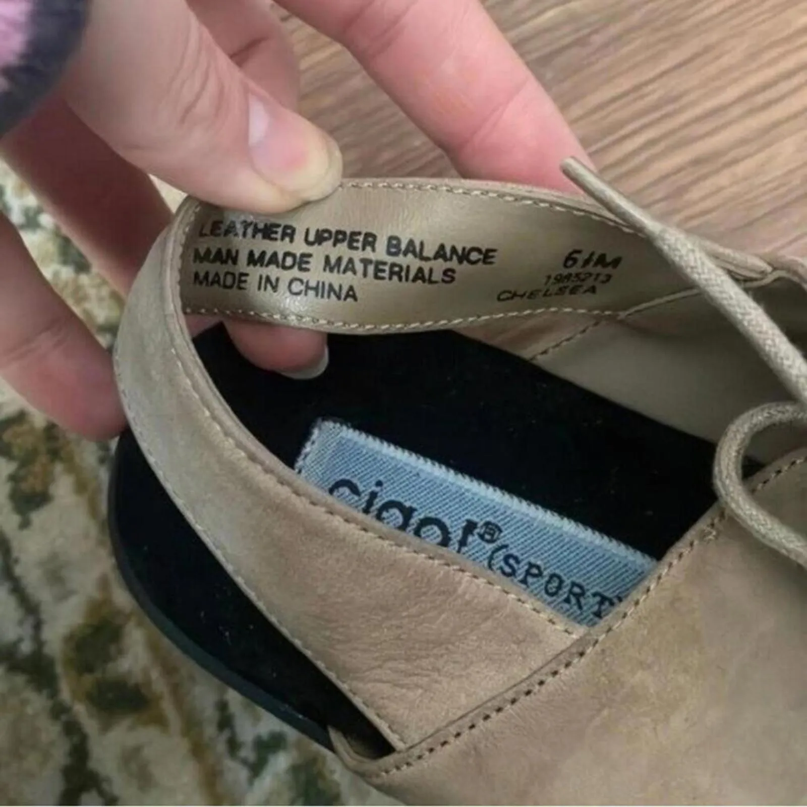 Ciao Chelsea Tan Strap Open Toe Leather Grecian Toga Sandal Comfort Size 6.5 - Image 8